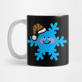 cute blue snowflake Mug